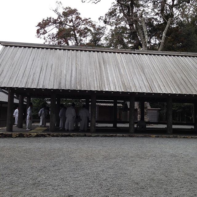 平成最後の建国祭で、あいうえお農園も奉納するので、伊勢神宮に来てます！収穫出荷は、奉納あと予定をしてます