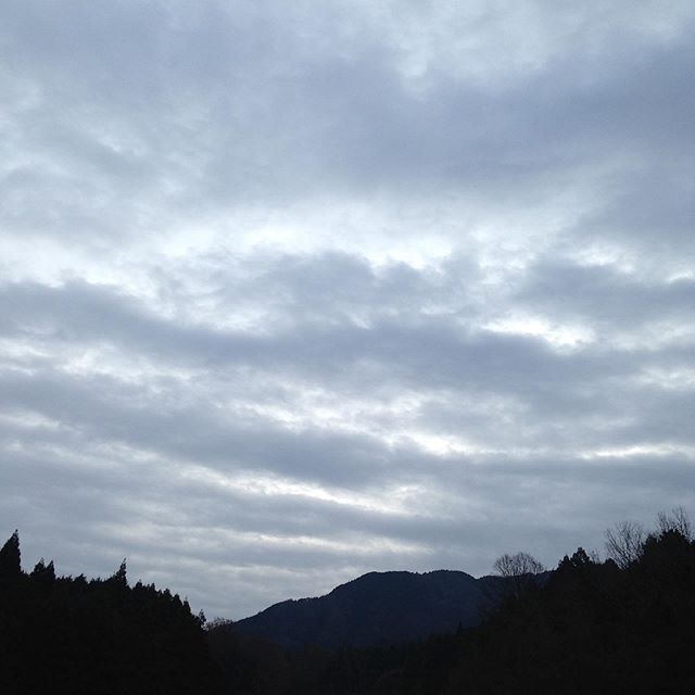 気温4℃曇り空で今日は雨か雪の予報が出てますが、どうなるのでしょうか？